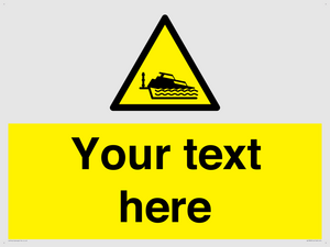 Custom warning grounding cruiser on lock cill